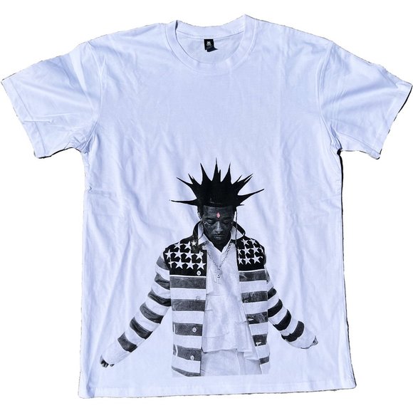 T-shirt Lil Uzi Vert Fan Hip Hop - Blanc - Tailles S à 5XL - Neuf Avec étiquettes